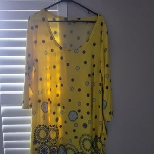 Gorgeous plus size tunic with pockets